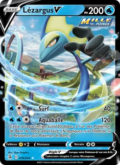 Carte Lézargus V 78/264 – Poing de Fusion