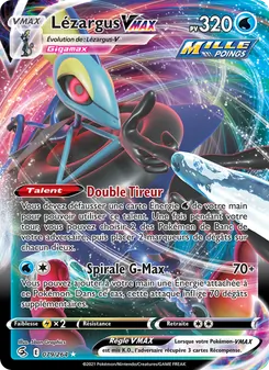 Carte Lézargus VMAX 79/264 – Poing de Fusion