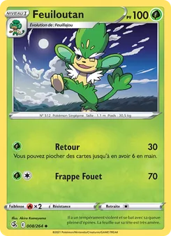 Carte Feuiloutan 8/264 – Poing de Fusion