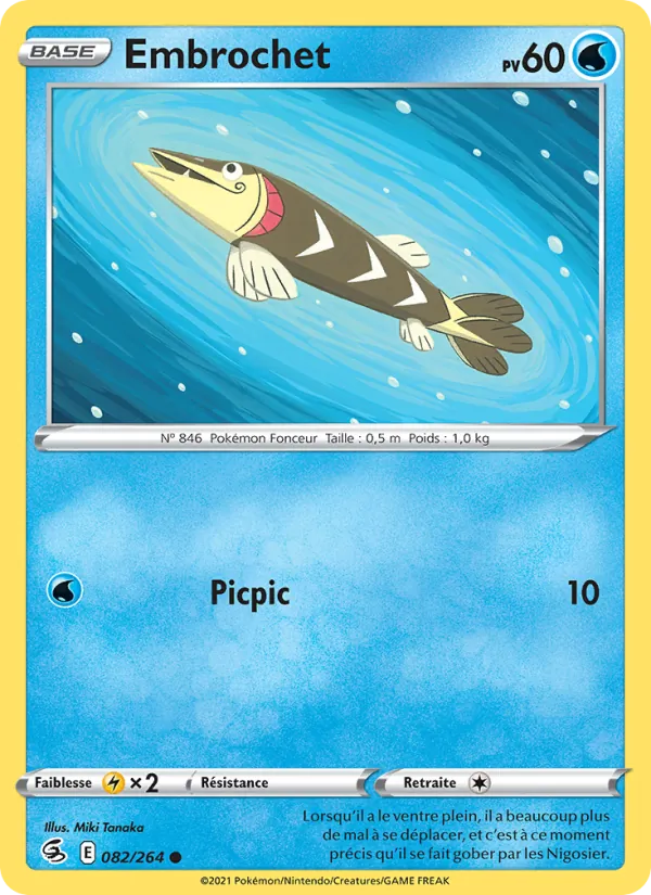 Carte Embrochet 82/264 – Poing de Fusion