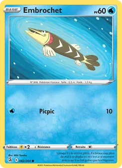 Carte Embrochet 82/264 – Poing de Fusion