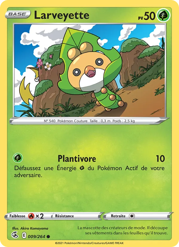 Carte Larveyette 9/264 – Poing de Fusion