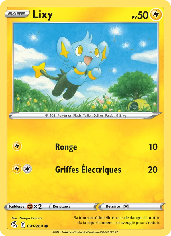 Carte Lixy 91/264 – Poing de Fusion