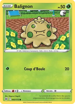 Carte Balignon 003/172 – Stars Étincelantes