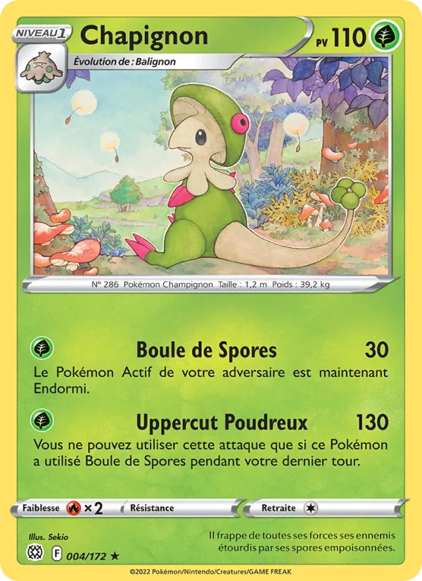 Carte Chapignon 004/172 – Stars Étincelantes