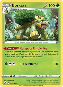 Carte Boskara 007/172 – Stars Étincelantes
