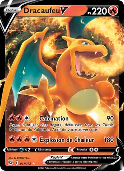 Carte Dracaufeu V 017/172 – Stars Étincelantes