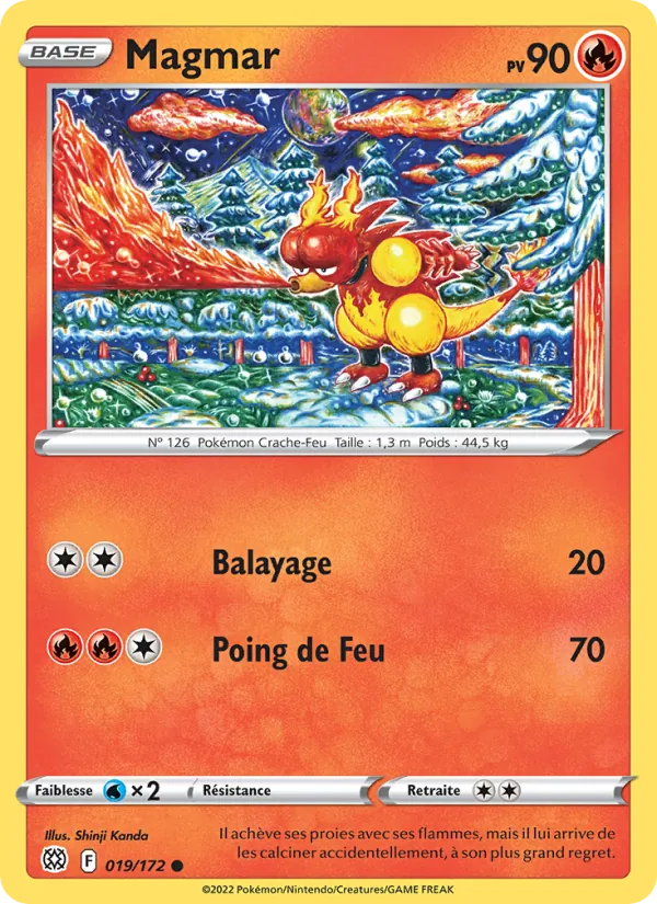 Carte Magmar 019/172 – Stars Étincelantes