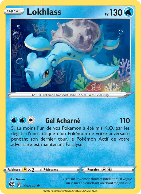 Carte Lokhlass 031/172 – Stars Étincelantes