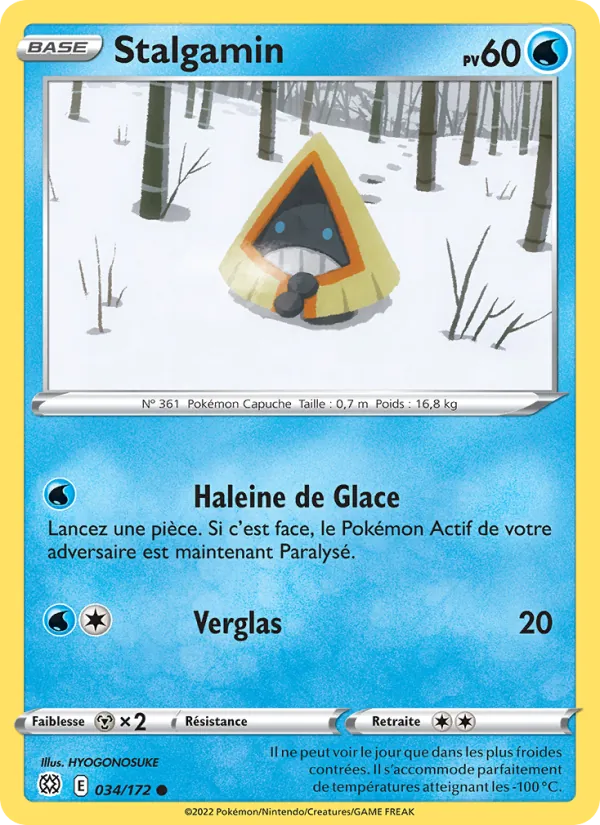 Carte Stalgamin 034/172 – Stars Étincelantes