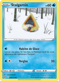 Carte Stalgamin 034/172 – Stars Étincelantes