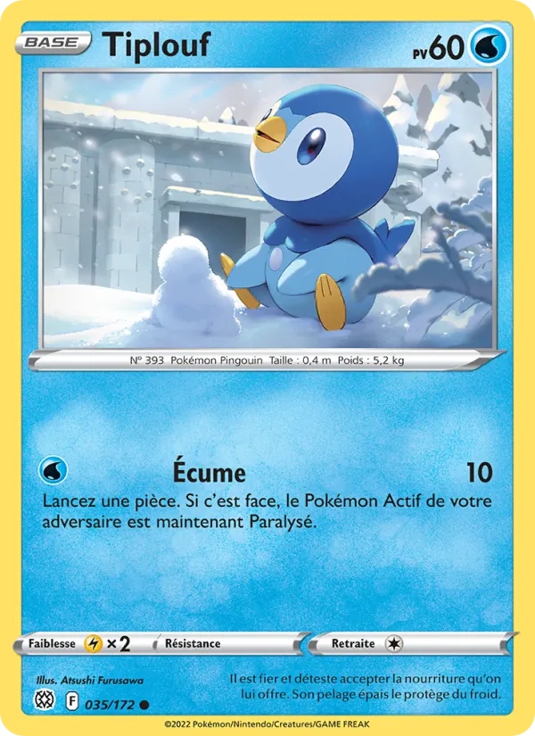 Carte Tiplouf 035/172 – Stars Étincelantes