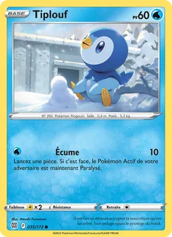 Carte Tiplouf 035/172 – Stars Étincelantes