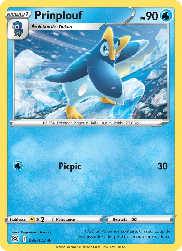Carte Prinplouf 036/172 – Stars Étincelantes