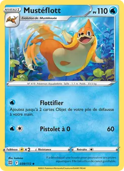 Carte Mustéflott 039/172 – Stars Étincelantes