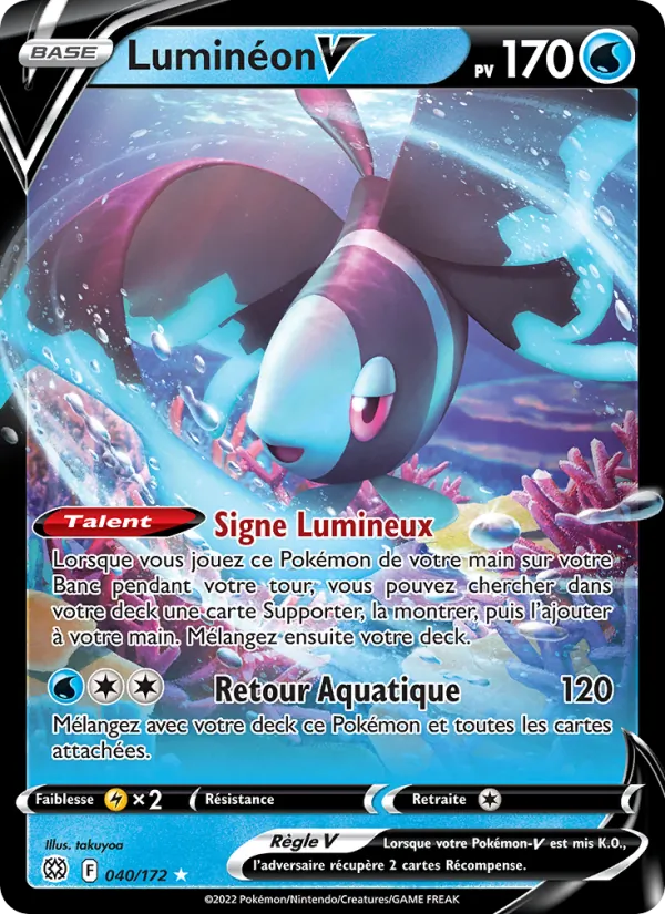 Carte Luminéon V 040/172 – Stars Étincelantes