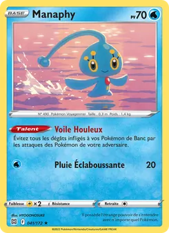 Carte Manaphy 041/172 – Stars Étincelantes