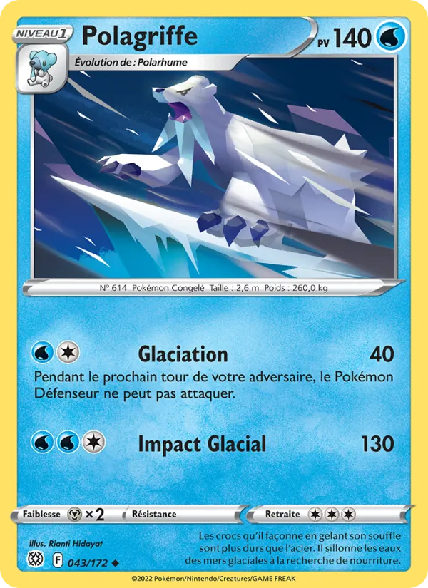 Carte Polagriffe 043/172 – Stars Étincelantes