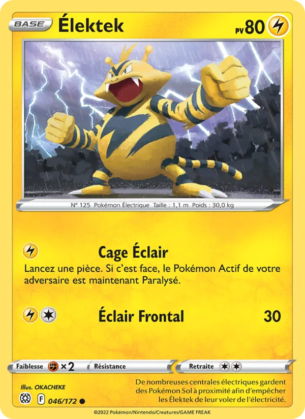 Carte Élektek 046/172 – Stars Étincelantes