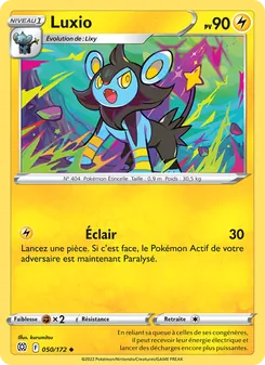 Carte Luxio 050/172 – Stars Étincelantes