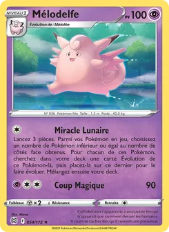 Carte Mélodelfe 054/172 – Stars Étincelantes