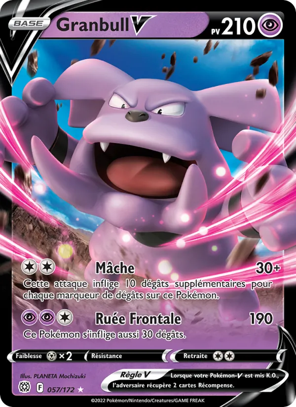 Carte Granbull V 057/172 – Stars Étincelantes