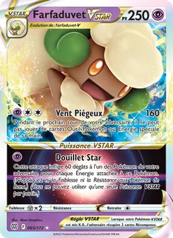 Carte Farfaduvet VSTAR 065/172 – Stars Étincelantes