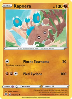Carte Kapoera 072/172 – Stars Étincelantes