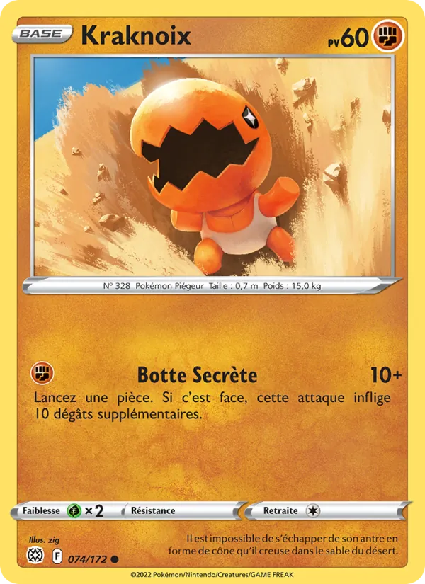Carte Kraknoix 074/172 – Stars Étincelantes