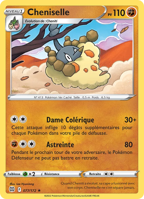 Carte Cheniselle 077/172 – Stars Étincelantes