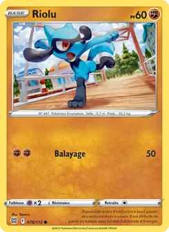 Carte Riolu 078/172 – Stars Étincelantes