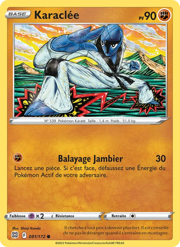 Carte Karaclée 081/172 – Stars Étincelantes