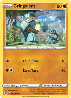 Carte Gringolem 082/172 – Stars Étincelantes