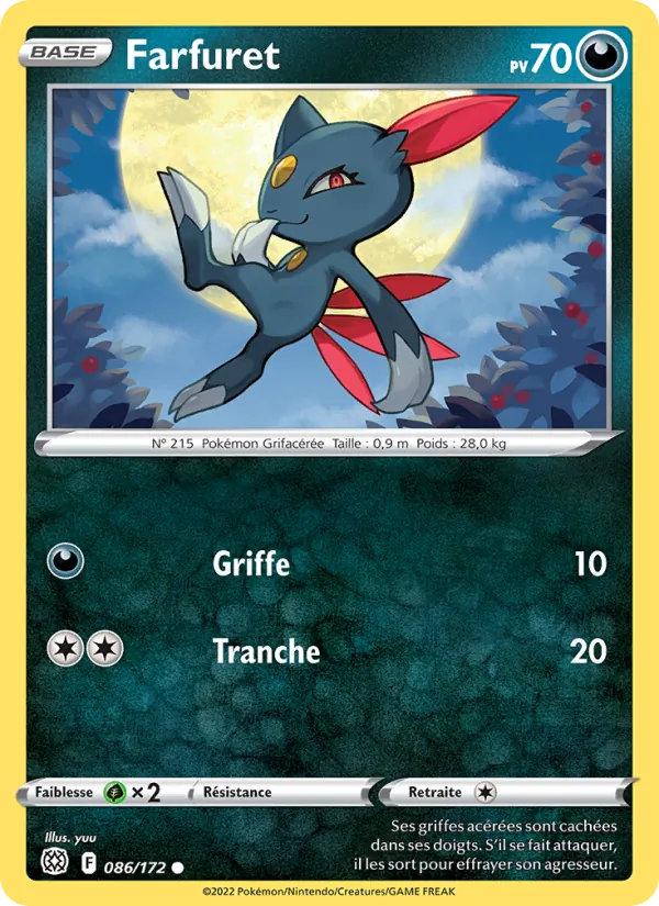 Carte Farfuret 086/172 – Stars Étincelantes