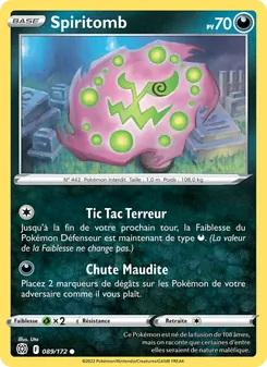 Carte Spiritomb 089/172 – Stars Étincelantes
