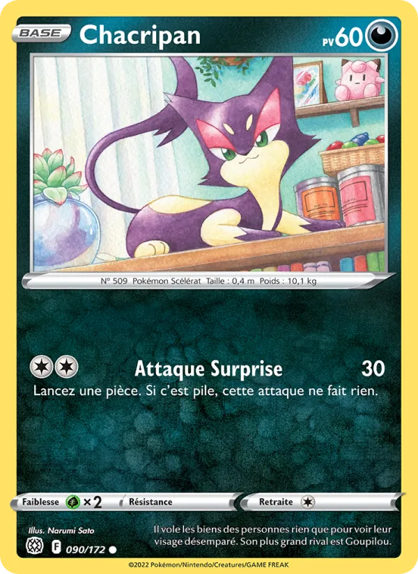 Carte Chacripan 090/172 – Stars Étincelantes