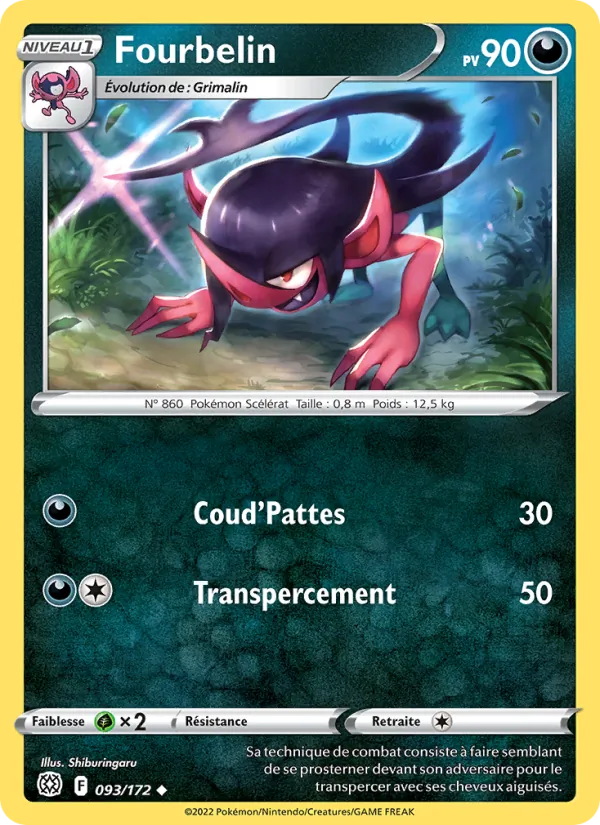 Carte Fourbelin 093/172 – Stars Étincelantes