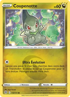 Carte Coupenotte 110/172 – Stars Étincelantes