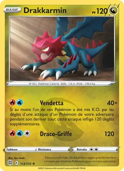 Carte Drakkarmin 113/172 – Stars Étincelantes