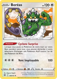 Carte Boréas 126/172 – Stars Étincelantes