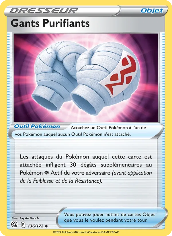 Carte Gants Purifiants 136/172 – Stars Étincelantes