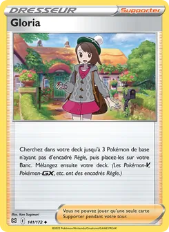 Carte Gloria 141/172 – Stars Étincelantes