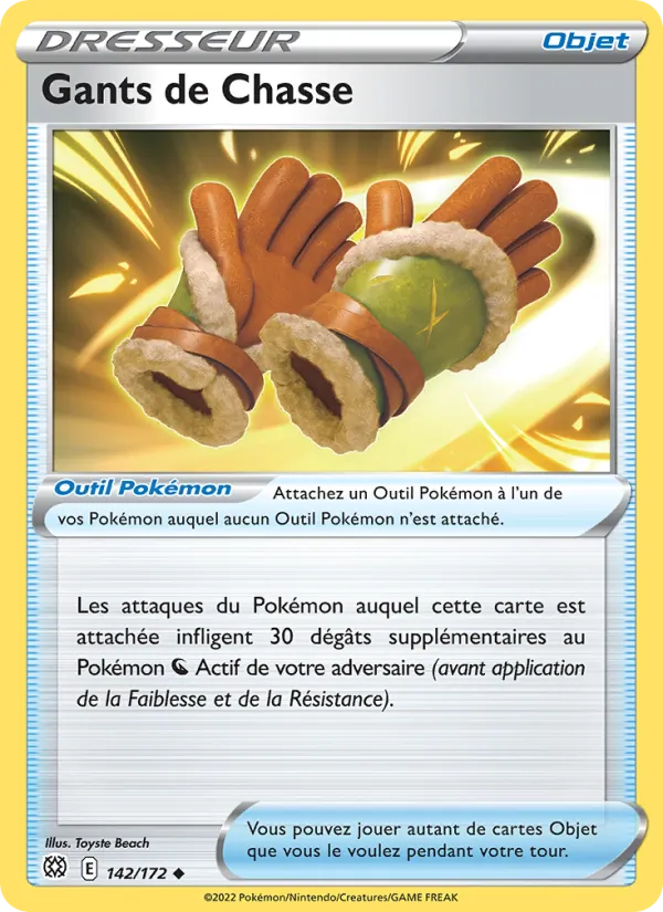 Carte Gants de Chasse 142/172 – Stars Étincelantes