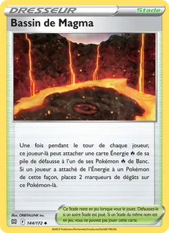 Carte Bassin de Magma 144/172 – Stars Étincelantes