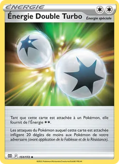 Carte Énergie Double Turbo 151/172 – Stars Étincelantes