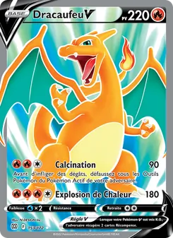 Carte Dracaufeu V 153/172 – Stars Étincelantes