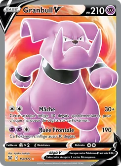 Carte Granbull V 159/172 – Stars Étincelantes