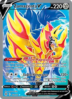 Carte Zamazenta V 163/172 – Stars Étincelantes