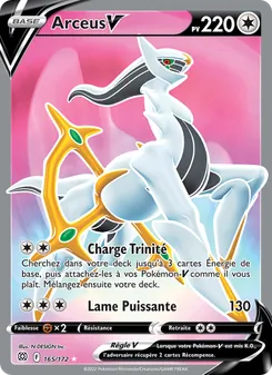 Carte Arceus V 165/172 – Stars Étincelantes