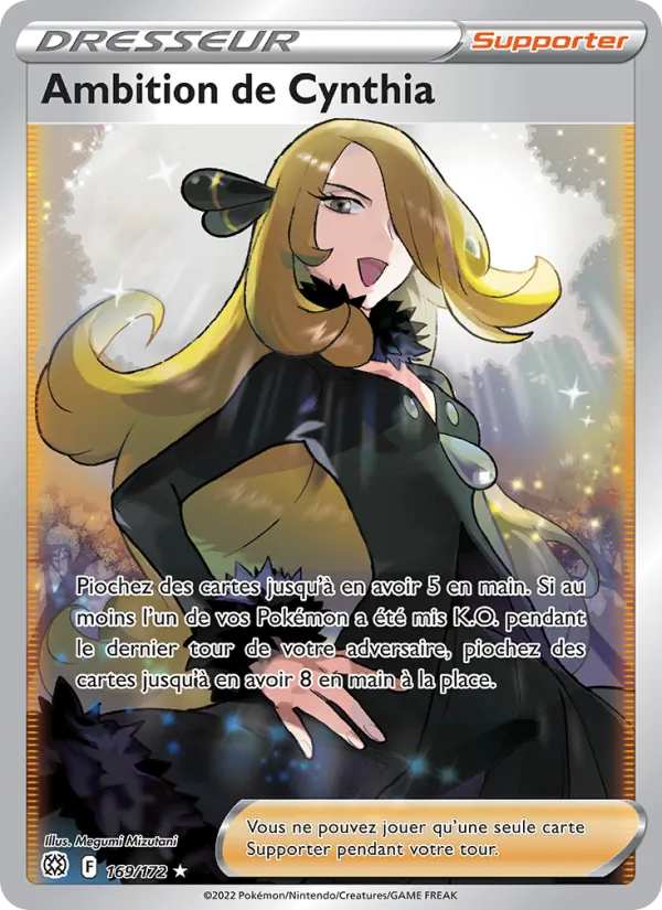 Carte Ambition de Cynthia 169/172 – Stars Étincelantes